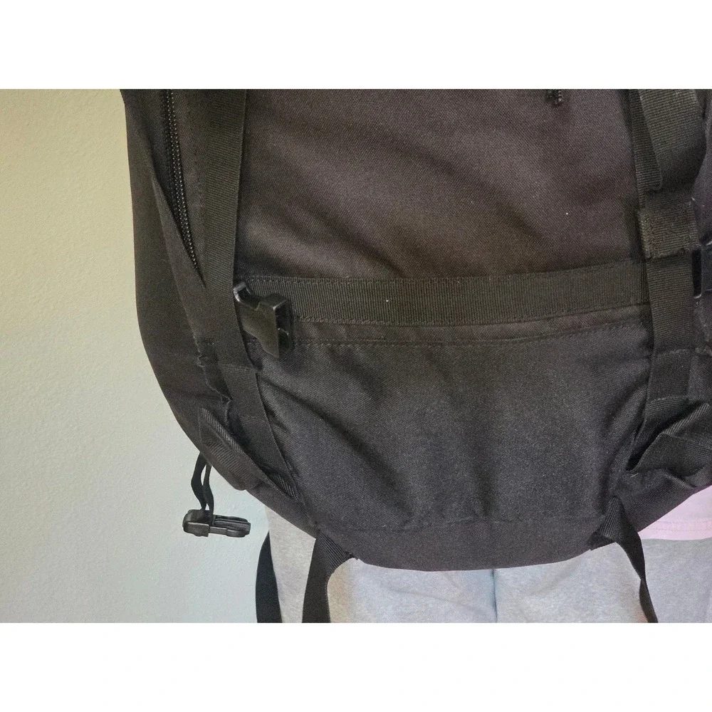 Fox Black Tactical Rucksack Large Hiking Backpack Travel Bag Waist Belt Buckles